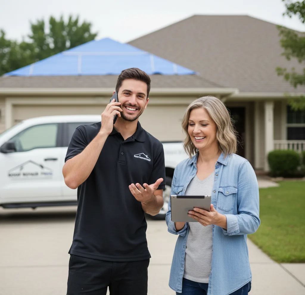 Modern Solutions Roof Repair customer support in Huntington